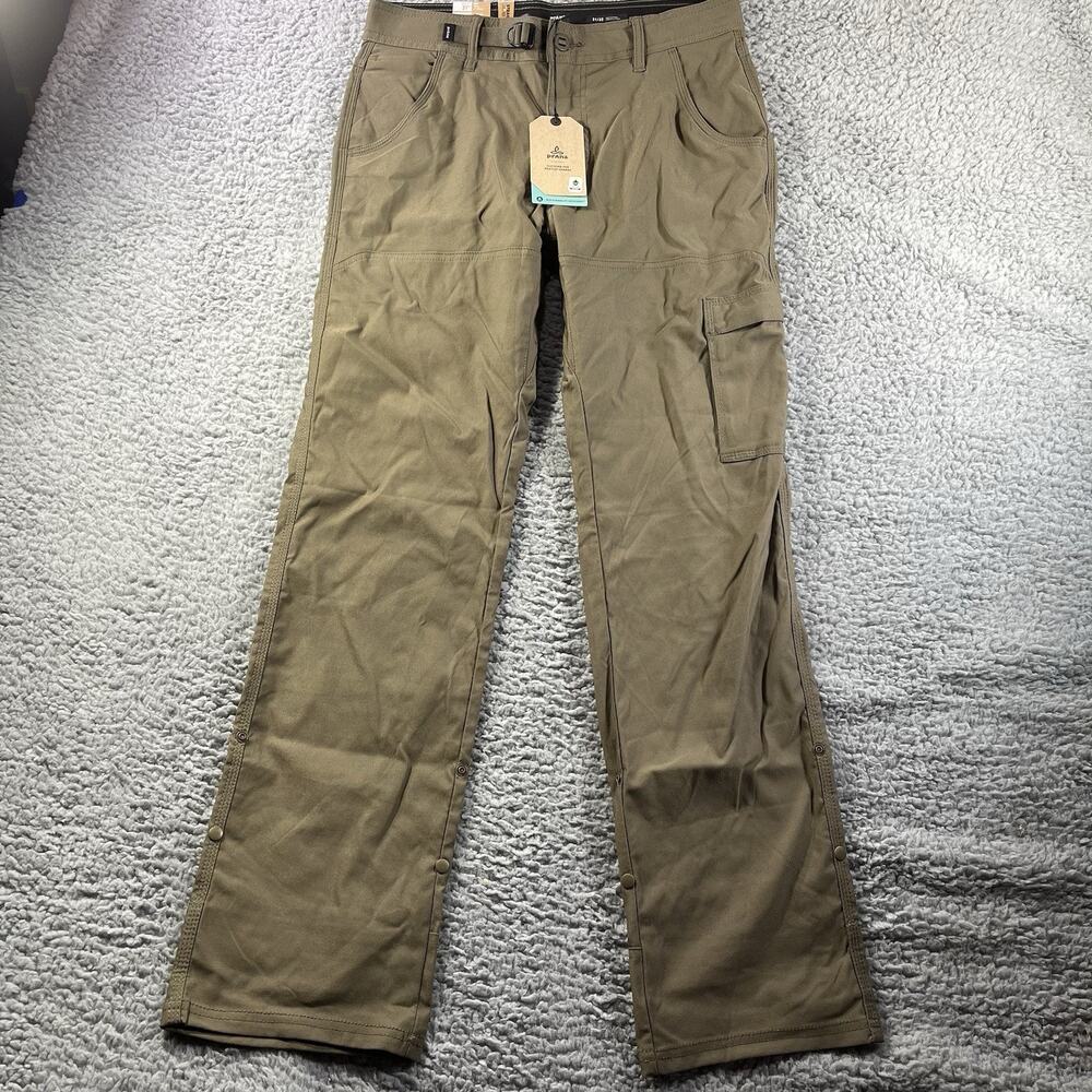 prAna Men's Stretch Zion Pant II Slate Green Relaxed Fit Straight Leg 31x32 NWT